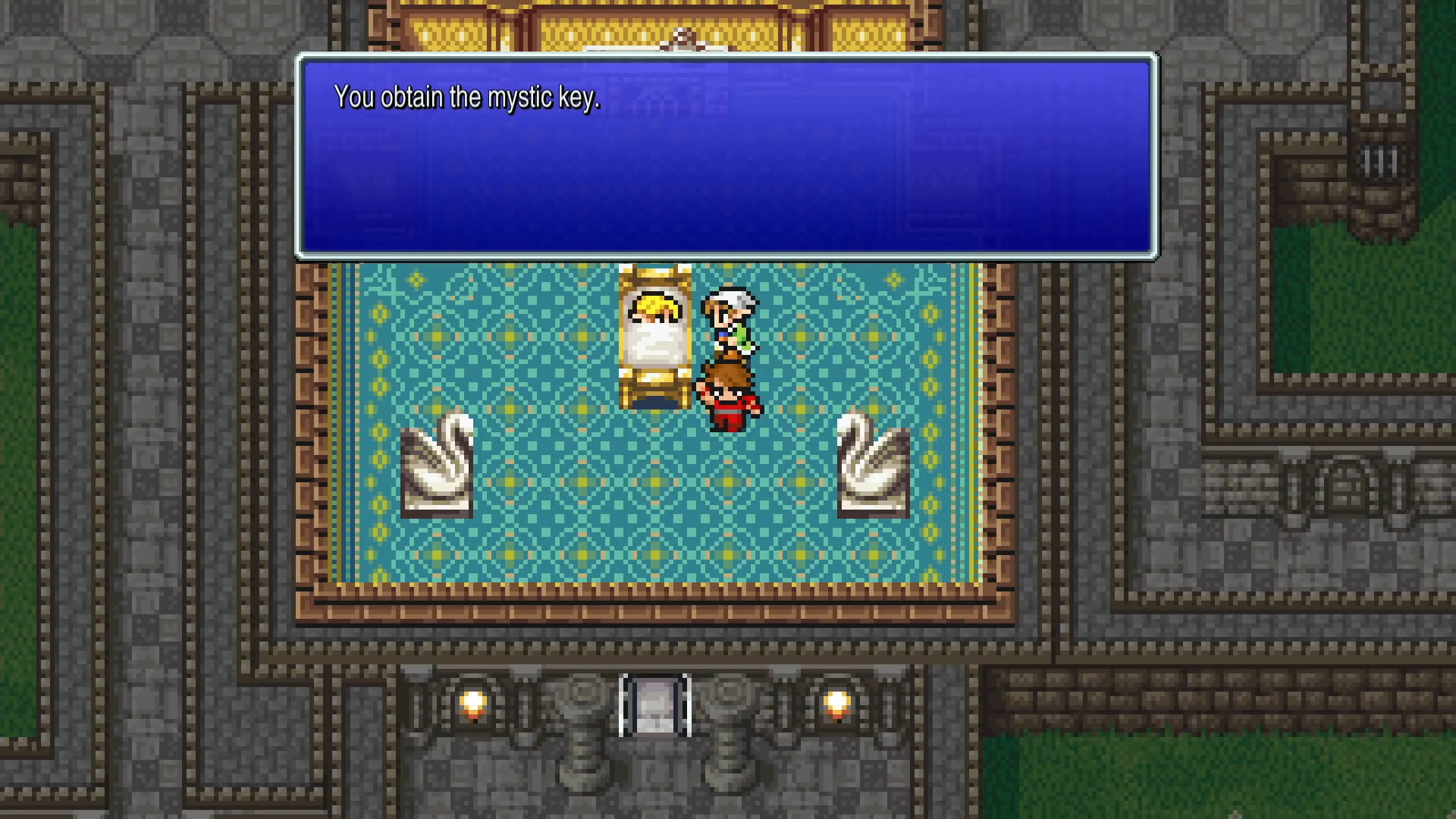 Receiving the Mystic Key from the Elf Prince
