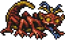 Fire Lizard enemy sprite