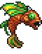 Red Piranha enemy sprite
