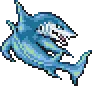 White Shark enemy sprite