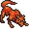 Wolf enemy sprite